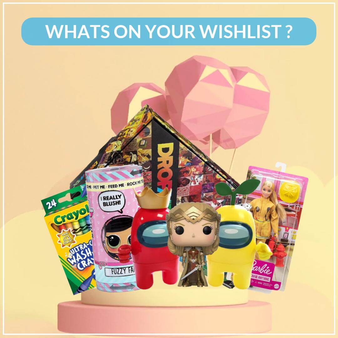 Toys from Maqio Toys - Barbie, Funko! Pop Icons, Among Us, Crayola