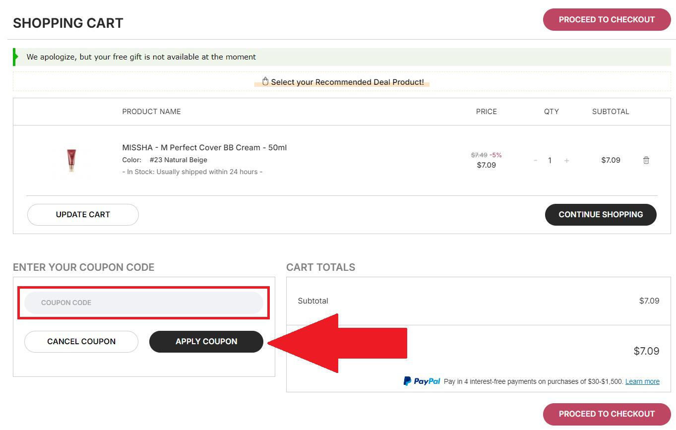 STYLEVANA coupon code box