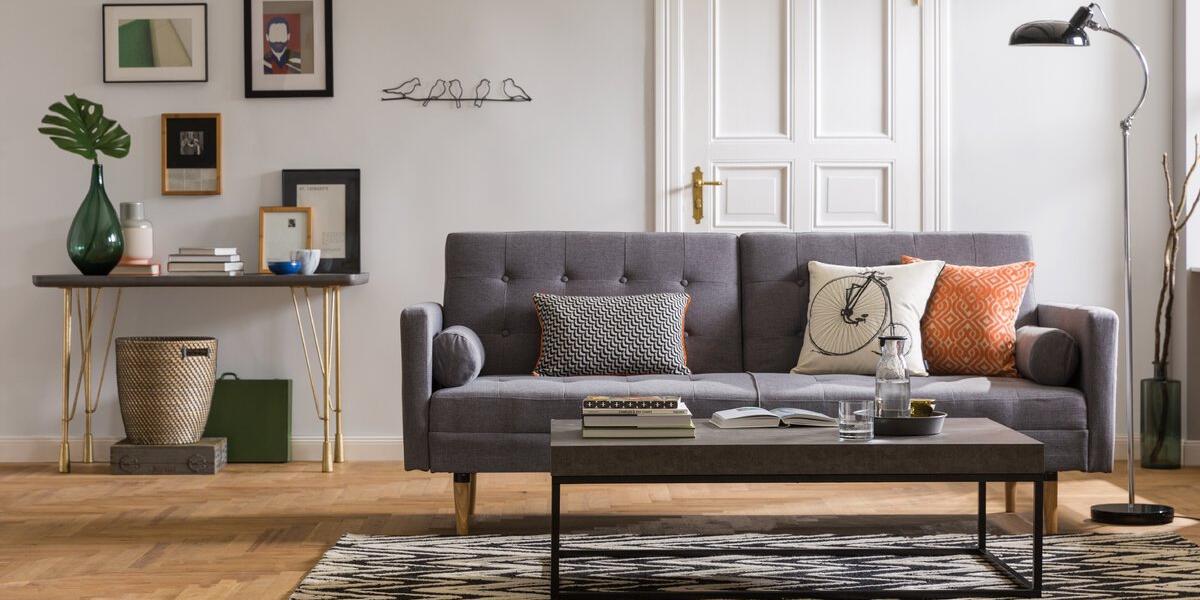 Wayfair Furniture in a living room